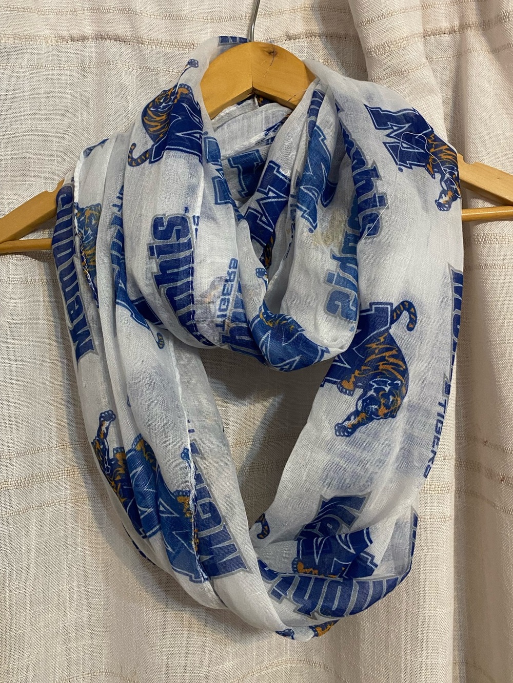 Little Earth Memphis Tigers NCAA Collegiate Infinity Loop Scarf